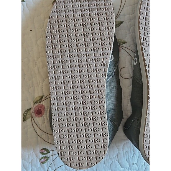 Sanuk DONNA HEMP Sidewalk Surfer Loafers 1157051 SMOKEY OLIVE Sz 10 NWOB - Picture 7 of 7